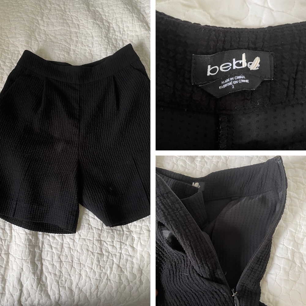 (Bebe) soft shorts.